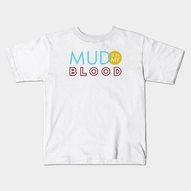 ATV Mud is in My Blood Kids T-Shirt by whyitsme